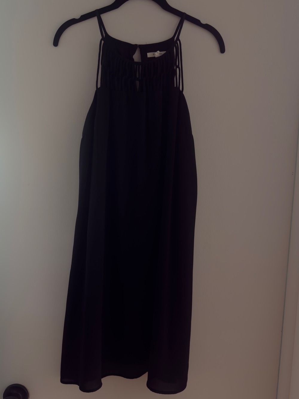 Maurices Black Sleeveless Halter Mini Dress